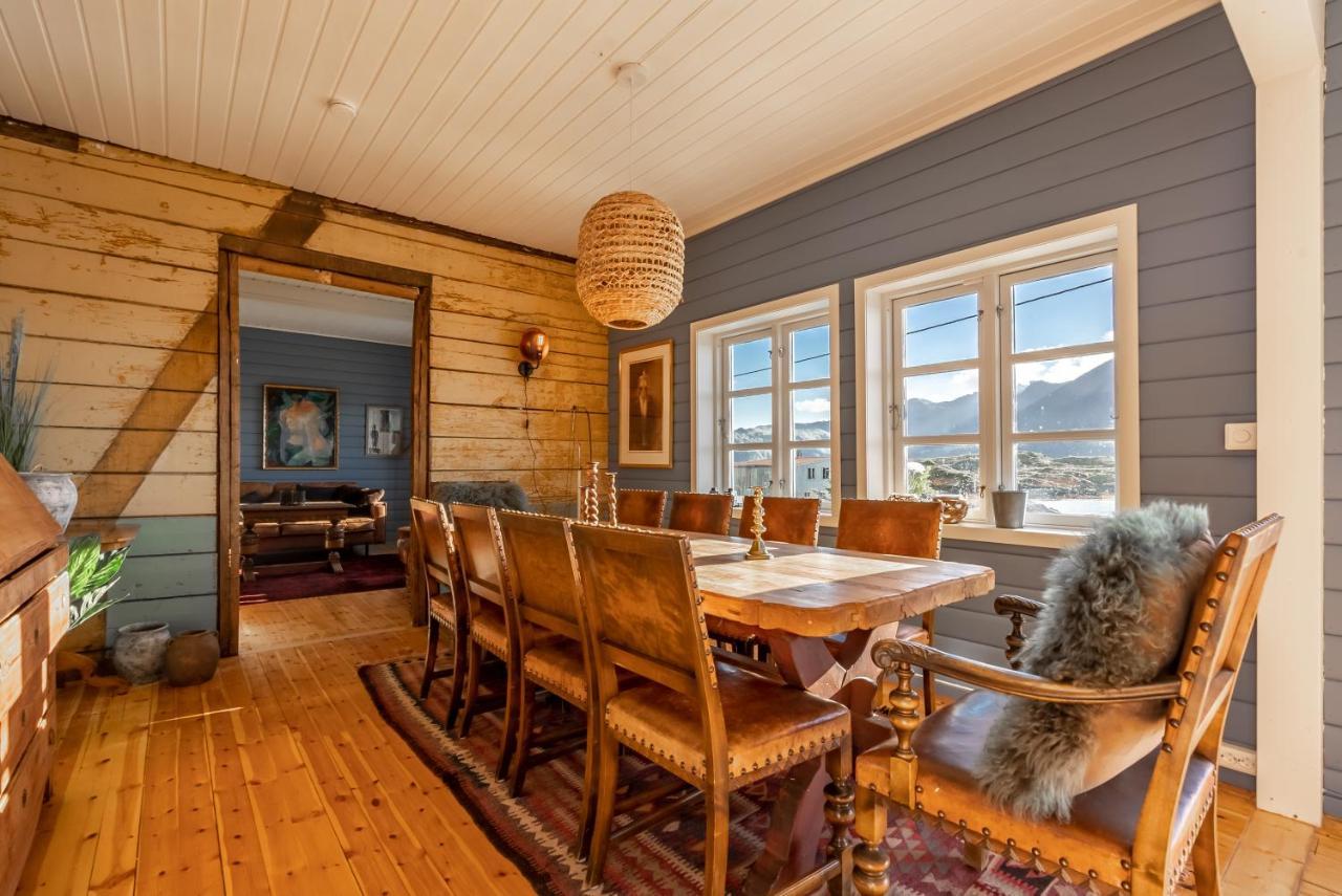 Villa Borgvag - A Unique Seafront Villa In The Heart Of Lofoten Bostad Exteriér fotografie